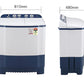 LG 7 Kg P7010NBAZ 5 Star Semi-Automatic Top Loading Washing Machine Appliance ( Dark Blue)