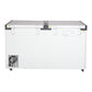 Voltas CB HT 400 DD 400 Litre 2-Door Combo Cooler Cum Freezer | Castor Wheels | White