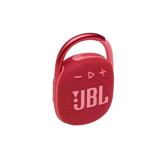 JBL Clip 4 Wireless Ultra-Portable Bluetooth Speaker with JBL Pro Sound, Integrated Carabiner, IP67 Waterproof & Dustproof, 10H Playtime – Red