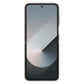 Samsung Galaxy Z Flip6 Silicone Case (Gray) | Slim Soft Touch Ring Grip | Suraj Electronics Delhi NCR