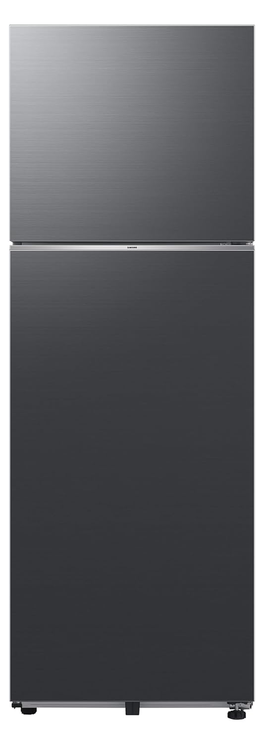 Samsung RT38DG5A4DB1HL 350 L, 3 Star, Convertible 5-in-1, Digital Inverter, Frost Free Double Door, WiFi Enabled Bespoke AI Refrigerator ( Black Matte, Black)