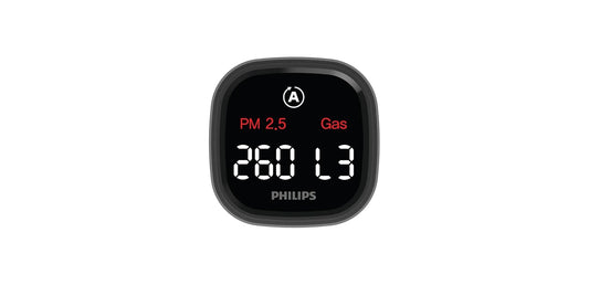 Philips Go Pure Power GP9311 Car Air Purifier  Dual Fan Technology HEPA and HESA Filters Advanced 4 way Sensing