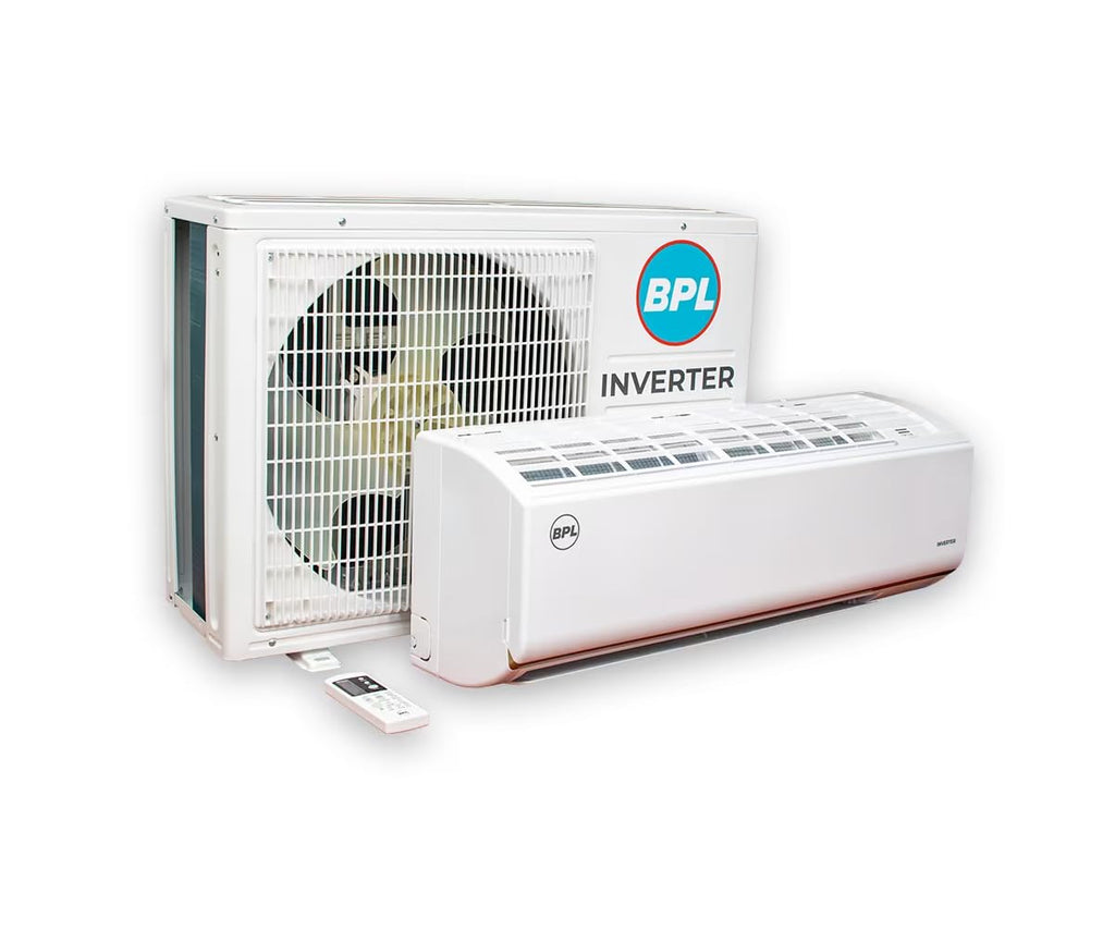 BPL BAS-V243PBYG 2 Ton 3 Star, Inverter Split AC (Ifeel, Iclean, Copper, 6-in-1 Expandable, PM 2.5 Filter, Powered by AI,Blue Fin Coating) ,WHITE