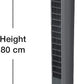 Honeywell HYF1101E1 Comfort Control Tower Fan – 3 Speed, 55° Oscillation, Auto Shut-Off Timer, Portable Floor Fan for Home & Office (Black)