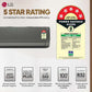 LG US-Q19MWZE 1.5 Ton 5 Star AI+ DUAL Inverter Split AC | Copper | Smart Energy Manager | Wi-Fi | VIRAAT Mode | AI Convertible 6 in 1 | Faster Cooling | Energy Saving ( Black Mirror) 2025 Model