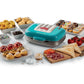 Ariete 1972 Electric Waffle Maker 700W – Non-Stick Plates, Locking System, 5 Settings | Make Sweet & Savory Waffles at Home (Blue) 00C197201AR0
