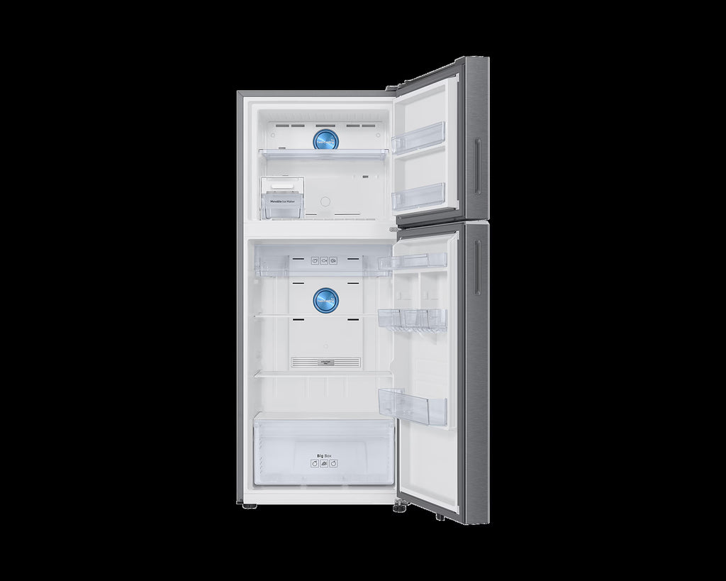 Samsung RT41DG6A4DSLHL 396 L 3 star Frost Free Double Door Refrigerator, Real Stainless
