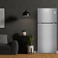 LG GL-S422SPZX 398L 3 Star Frost-Free Double Door Refrigerator (Convertible, Smart Inverter, Express Freeze, Shiny Steel)