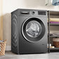 Bosch WNA2E4UCIN 10.5 Kg / 6 Kg Inverter Fully Automatic Front Load Washer Dryer (1400 RPM, 5 Star, Wash & Dry 60, EcoSilence Drive, LED Display, Cast Iron Grey)