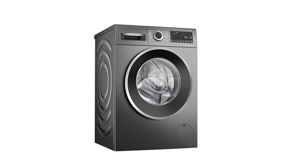 Bosch WNA2E4UCIN 10.5 Kg / 6 Kg Inverter Fully Automatic Front Load Washer Dryer (1400 RPM, 5 Star, Wash & Dry 60, EcoSilence Drive, LED Display, Cast Iron Grey)