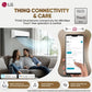 LG US-Q19MWZE 1.5 Ton 5 Star AI+ DUAL Inverter Split AC | Copper | Smart Energy Manager | Wi-Fi | VIRAAT Mode | AI Convertible 6 in 1 | Faster Cooling | Energy Saving ( Black Mirror) 2025 Model