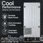 LG GL-S422SPZX 398L 3 Star Frost-Free Double Door Refrigerator (Convertible, Smart Inverter, Express Freeze, Shiny Steel)