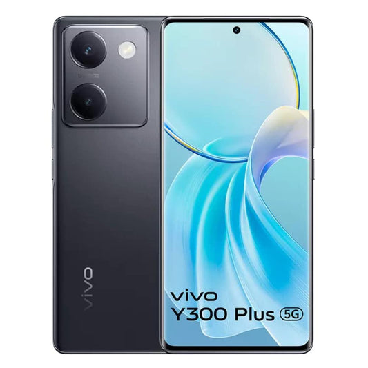 Vivo Y300 Plus 128 GB, 8 GB RAM, Silk Black, Mobile Phone