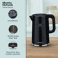 Morphy Richards Windsor Series 1.7 Litre Digital Electric Kettle|Digital Display with Touch Controls|Strix Controller: Accurate Temperature Control|Keep warm function|2 Years Product Warranty|Black