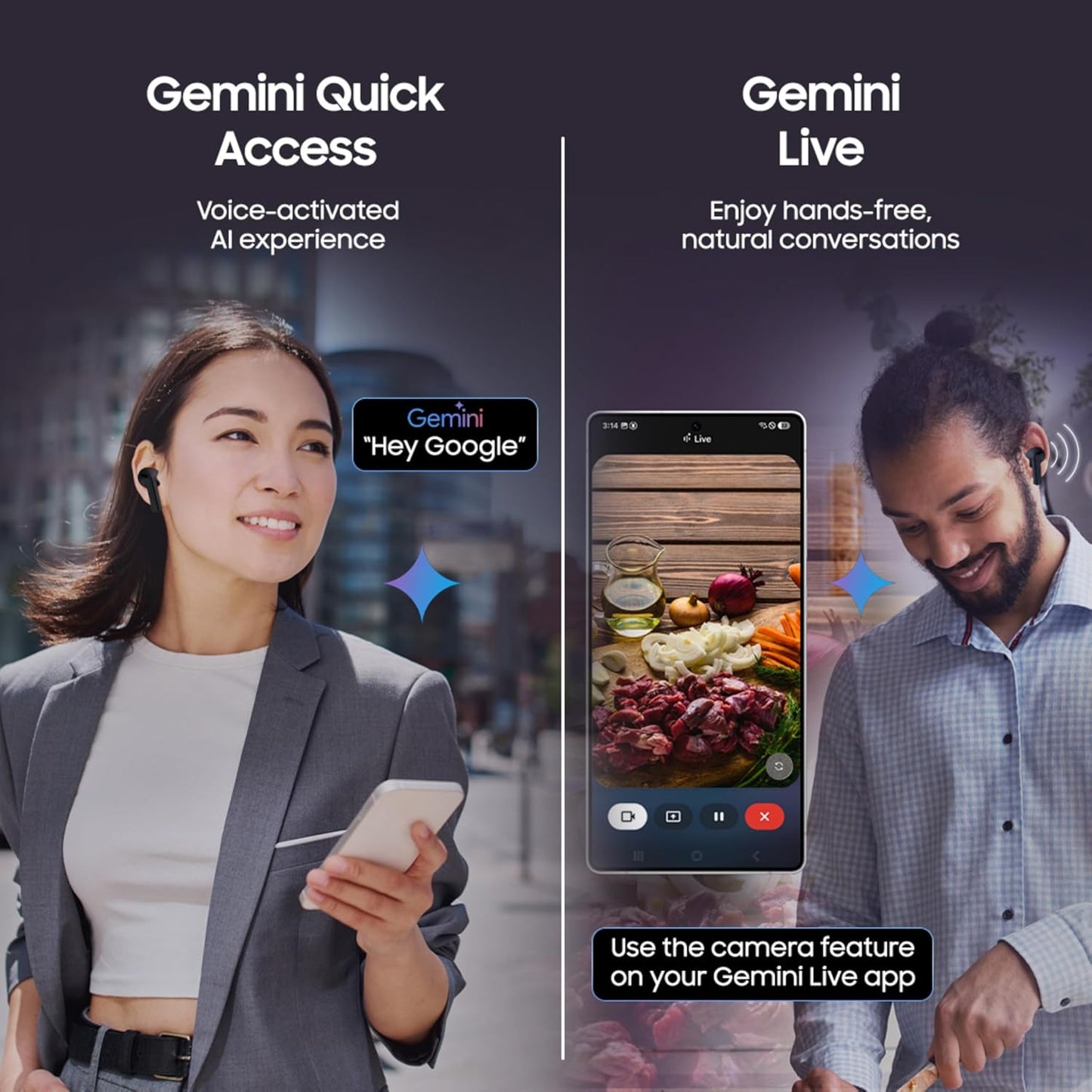 Samsung Galaxy Buds3 FE (Black) with Galaxy AI | ANC | 360-Audio | IP54 | 11mm Dynamic Driver