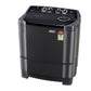 LG P8015SKAZ 8 Kg Semi-Automatic Top Load Washing Machine | 5 Star, Roller Jet Pulsator, Wind Jet Dry, Soak Function – Middle Black