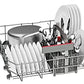 Bosch SMI4IVS00I Serie 4 60 cm Semi-Integrated In-Built Dishwasher (Stainless Steel, Home Connect, Extra Dry, IntensiveZone, Made in Turkey)