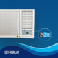Lloyd GLW18C5XWSEA 1.5 Ton 5 Star Fixed Speed Window AC (Copper, White with Silver Deco Strip)