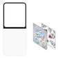 Samsung Galaxy Z Flip6 Flipsuit Case – Neon Card Gray | LED Animation | Eco-Friendly | Suraj Electronics Delhi NCR