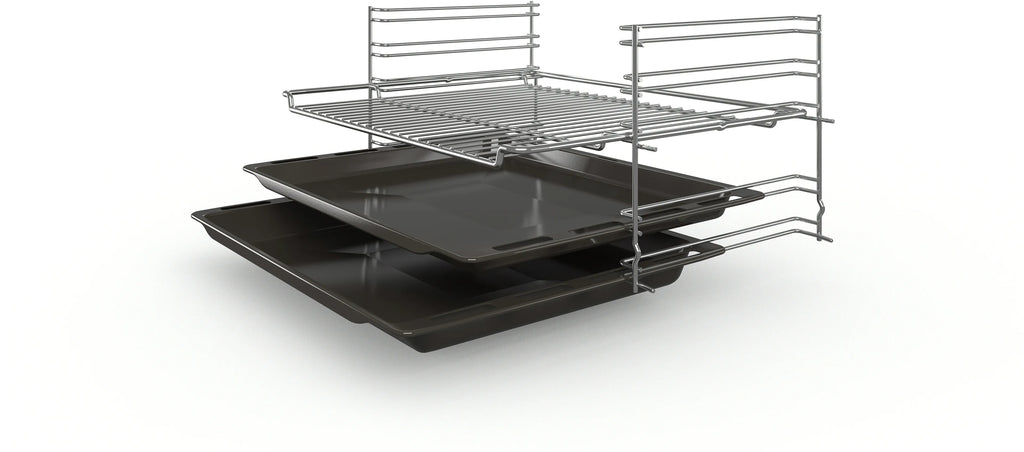 Bosch HBF031BA0I Serie 2 66L Built-In Oven (Black, EcoClean, Fast Preheat, 5 Cooking Modes)