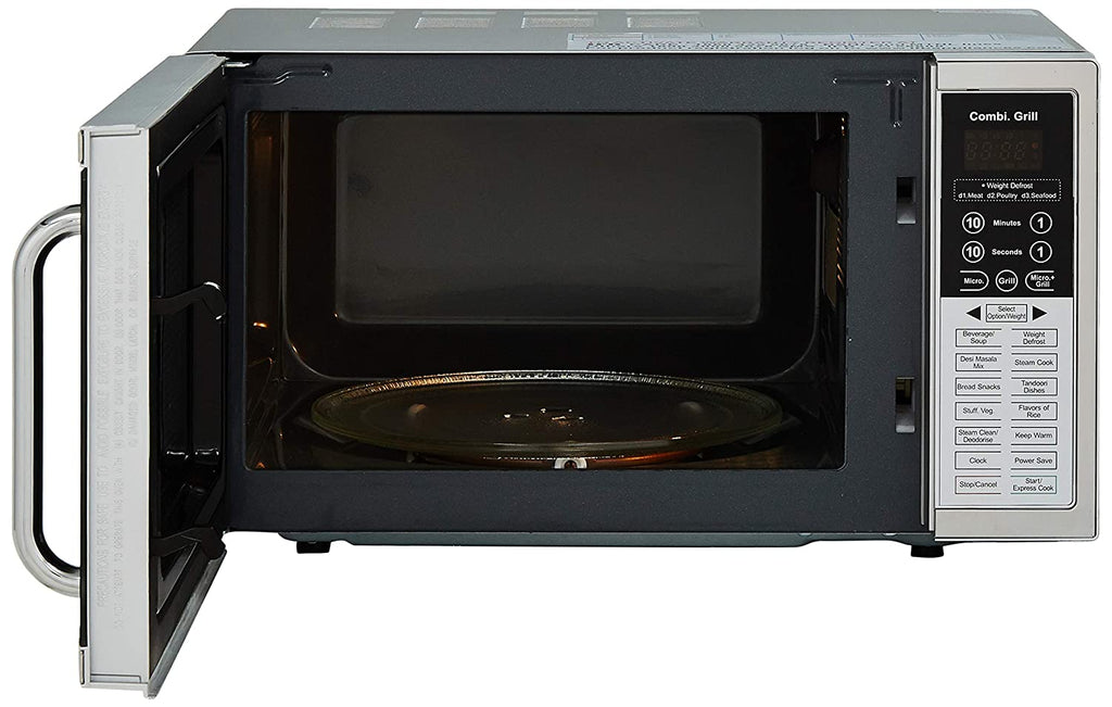 IFB 20PG4S 20L Grill Microwave Oven (Black/Silver, 61 Auto Cook Menus, Steam Clean, Express Cooking, Touch Keypad)