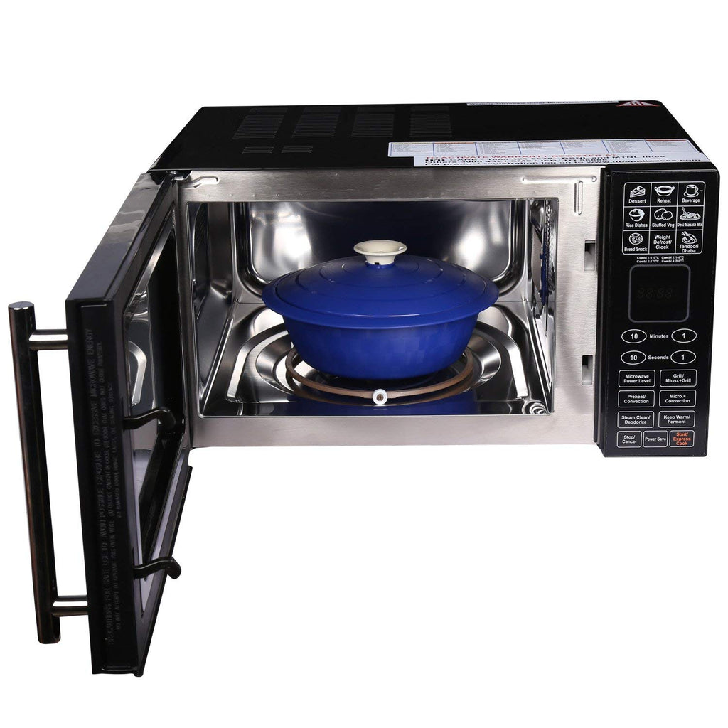 IFB 25BC4 25 L Convection Microwave Oven (Black, 101 Auto Cook Menus, Touch Keypad, Grill & Bake, Steam Clean, 3-Year Magnetron Warranty)