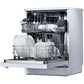 Voltas Beko DF14W 14 Places Setting Full Size Dishwasher (White)