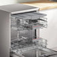 Bosch SMS6HMI00I 15 Place Settings Series 6 Wi-Fi Enabled Dishwasher (60 cm, Silver, EcoSilence Drive, Anti-Fingerprint Finish)