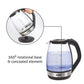 Glen Electric Glass Kettle 9012 | 1.8L Transparent Glass | 2000W Fast Boil | Blue LED Light | Suraj Electronics Delhi NCR