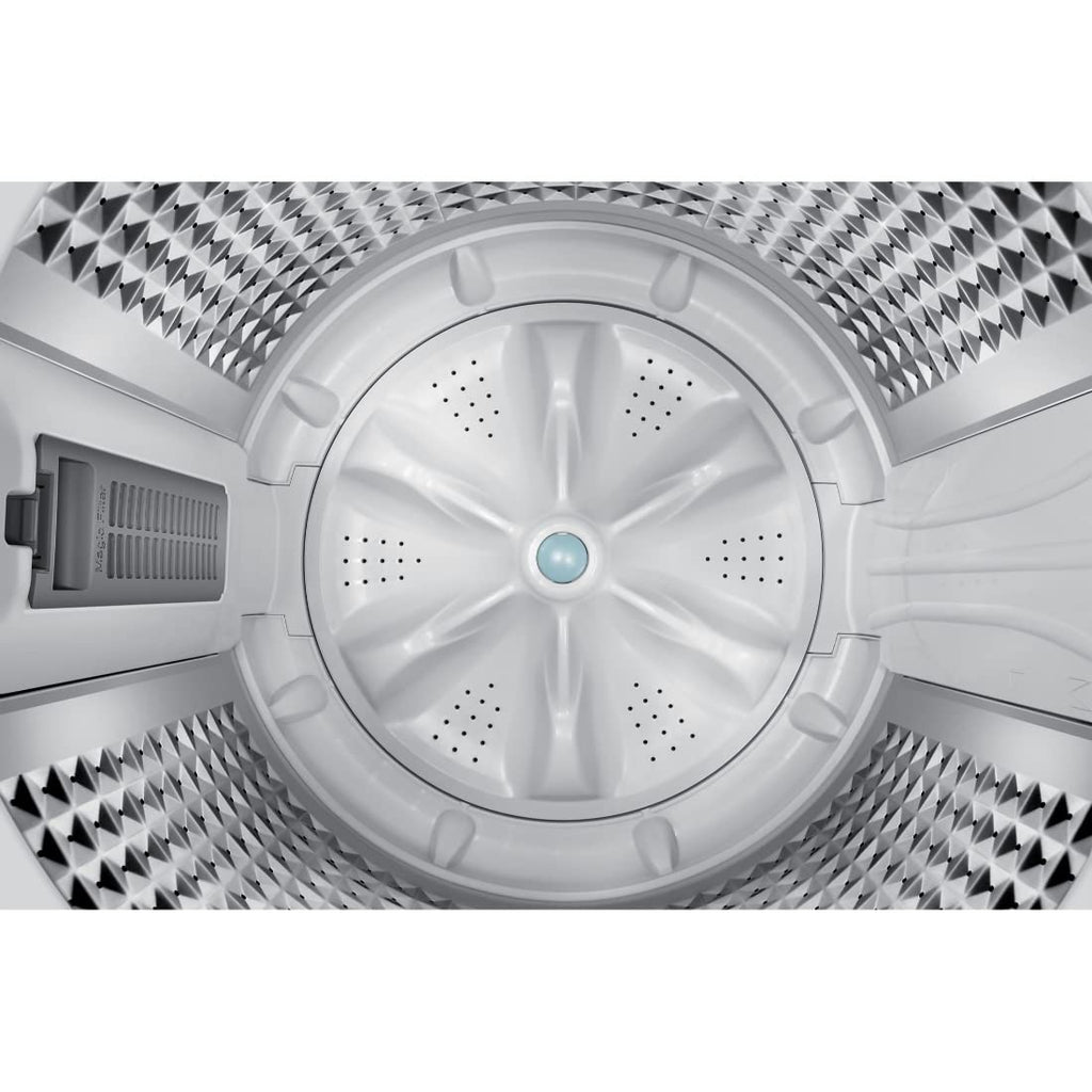 Samsung WA70BG4441BGTL 7 Kg 5 Star Fully Automatic Top Load Washing Machine | BubbleStorm | Digital Inverter Motor | Soft Closing Lid | Light Gray