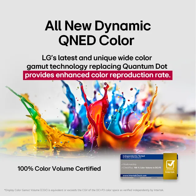LG 86QNED8GA6A 86 inch 4K QNED MiniLED Smart TV (2025 Model) with α8 AI Processor Gen2, Dolby Vision, Dolby Atmos, Filmmaker Mode, 144Hz VRR, webOS 25 & Magic Remote