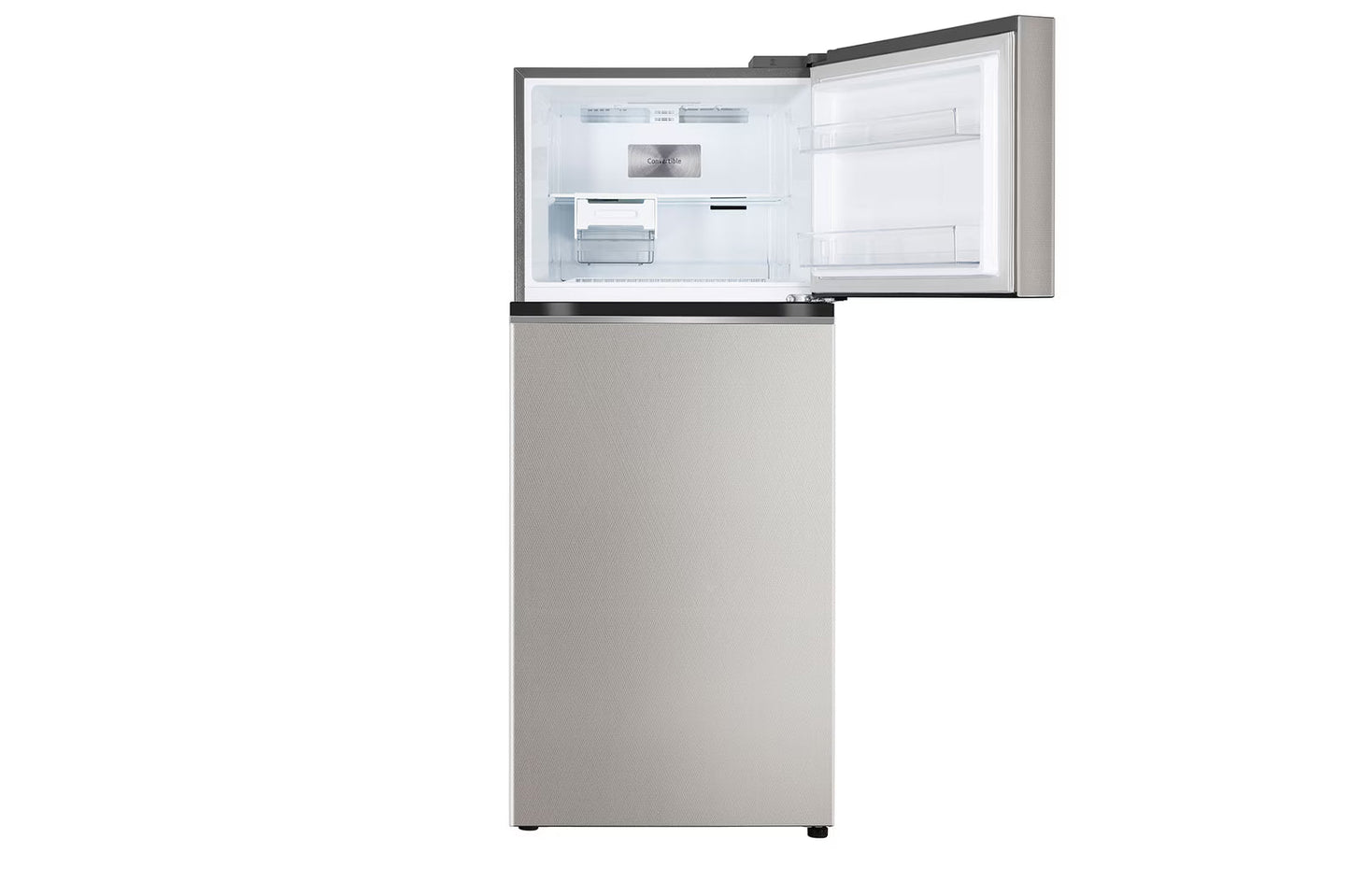 LG GL-S342SUSY 322L Double Door Refrigerator, Smart Inverter Compressor, Convertible Multi Air Flow , Urban Steel, 2 Star
