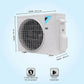 Daikin FTL28UV16 0.8 Ton 3 Star Split AC (Copper Condenser, PM 2.5 Filter, Power Chill, Non-Inverter, R32 Refrigerant, White) – Ideal for Small Rooms | Made in India