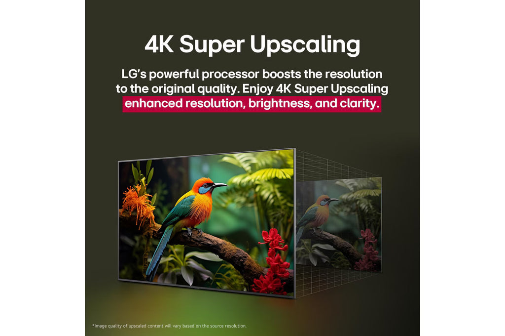 LG 43UA83006LA 43 Inch 4K UHD AI Smart TV  | α7 AI Processor Gen8, HDR10, Filmmaker Mode, Dolby Atmos, webOS 25