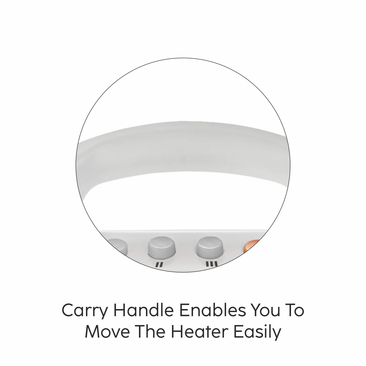 Glen HA7016CH 1200W Electric Carbon Room Heater | 3 Heat Settings | Tip-Over Protection | ISI Certified | Suraj Electronics Delhi NCR