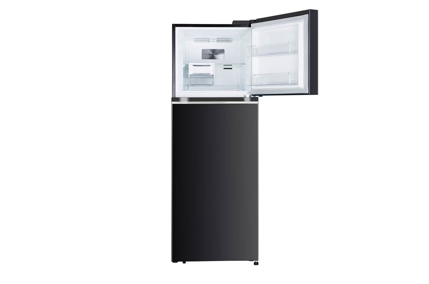 LG GL-T342TESX 322L Double Door Refrigerator, LG ThinQ, Wifi Convertible +Door Cooling , Ebony Sheen, 3 Star