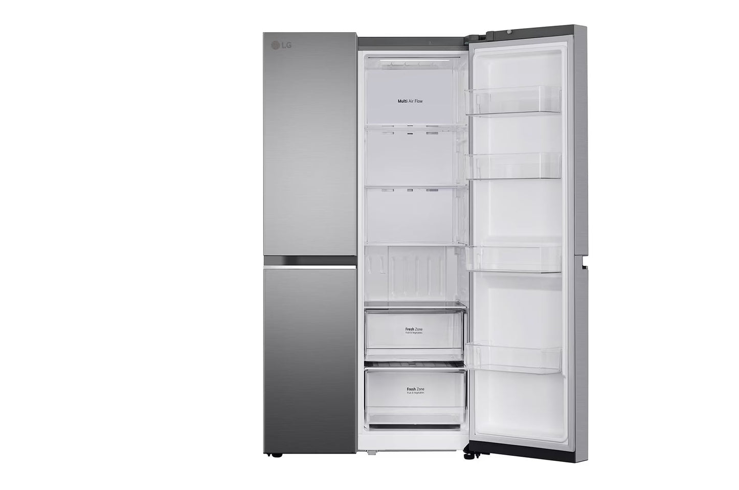 LG GL-B257HPZ3 650 L Side-by-Side Refrigerator | Convertible | Door Cooling+™ | Smart Inverter Compressor | 3 Star | Suraj Electronics Delhi NCR