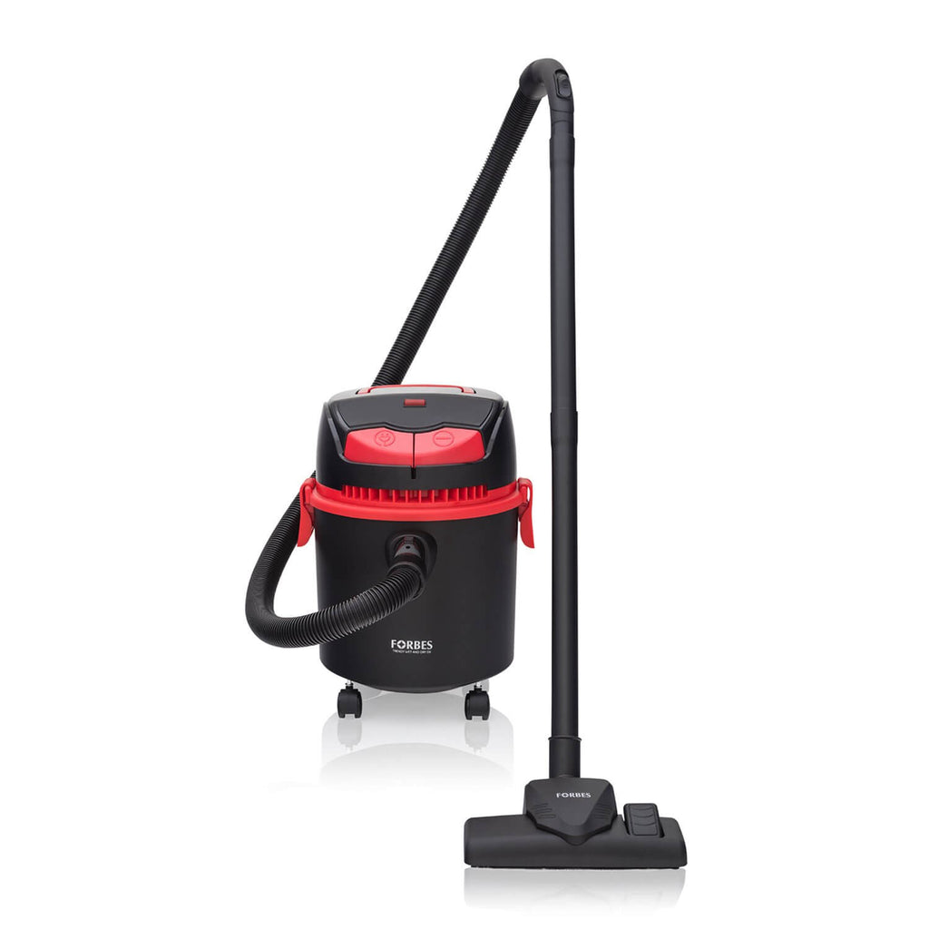 Eureka Forbes Trendy Wet & Dry DX 1150-Watt Vacuum Cleaner (Black & Red) – Powerful Suction & Blower, Dual Function for Wet & Dry Cleaning, 10L Dust + 8L Water Capacity