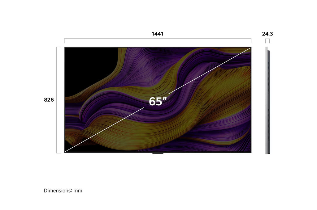 LG OLED65G56LA Inch 4K OLED Smart TV (2025 Model) | α11 AI Processor Gen2 | Dolby Vision & Atmos | 165Hz VRR | AI Chatbot