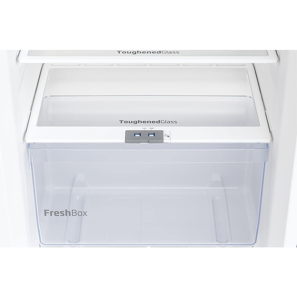 Voltas Beko 185 Litre 4 Star Single Door Refrigerator (Dahlia Wine, RDC220B/W0DW) | Direct Cool | FreshBox™ | Toughened Glass Shelves | Made in India