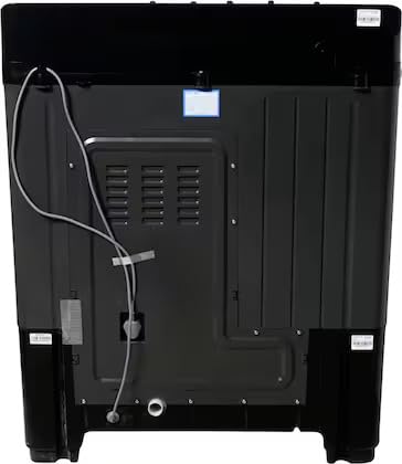 Voltas Beko WTT140UPA/BKSSDG5GTDA 14 Kg Semi-Automatic Top Load Washing Machine (5 Star, Double Waterfall, 1350 RPM, Black Grey)