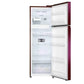 LG GL-S312SRWY 272L 2 Star Frost Free Double Door Refrigerator | Convertible Freezer | Smart Inverter Compressor | Auto Smart Connect | Red Waterlily | Made in India