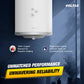 Voltas Aqua Prime 15L 4-Star Water Heater (2000 W, Quartzline, Copper Element) | Free Installation | Suraj Electronics Delhi NCR 15L (2000 W) 4610035