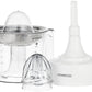 Kenwood JE290A Electric Citrus Juicer 1L | 40W Stainless Steel Filter | 2-Way Rotation | Dishwasher Safe | Suraj Electronics Delhi NCR
