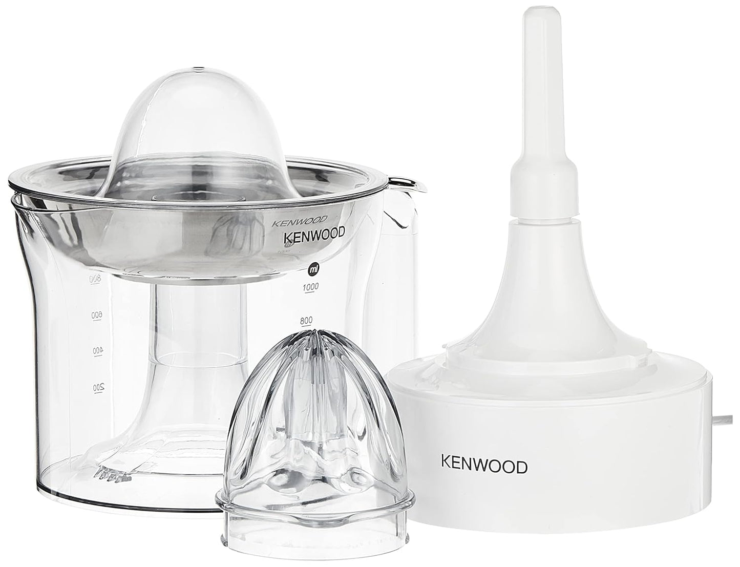 Kenwood JE290A Electric Citrus Juicer 1L | 40W Stainless Steel Filter | 2-Way Rotation | Dishwasher Safe | Suraj Electronics Delhi NCR