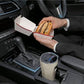 Sharp IG-GC2E-N Plasmacluster Car Air Purifier | Dual USB Charger | Removes Odor, Smoke &amp; Pollen | Champagne Gold | Suraj Electronics