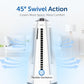 Symphony Surround-i Bladeless Tower Fan for Room | High-Speed with Swivel Action, Touchscreen Control Panel & Remote | 1 Year Warranty | White