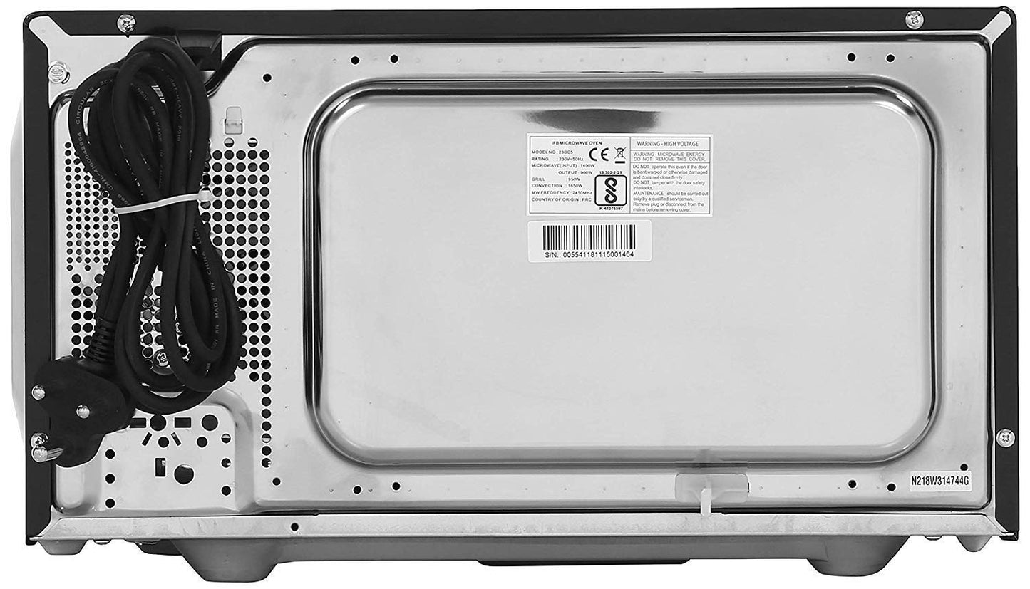 IFB 23BC5 23 L Convection Microwave Oven | Touch Keypad | Steam Clean | Keep Warm | Grill &amp; Bake | Suraj Electronics Delhi NCR