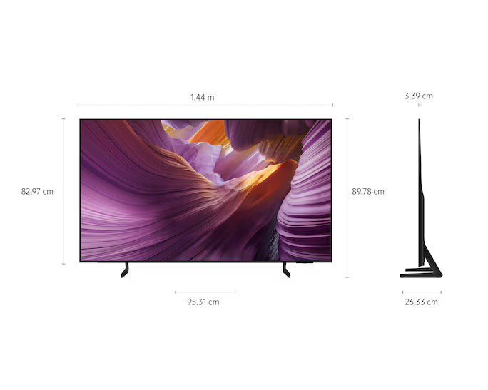 Samsung QA65S85F 65-inch OLED 4K TV  | Dolby Atmos | AI Gen2 Processor | Suraj Electronics Delhi NCR