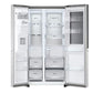 LG GL-X257ABS3 630L Side-by-Side Refrigerator, InstaView, Noble Steel, 3 Star